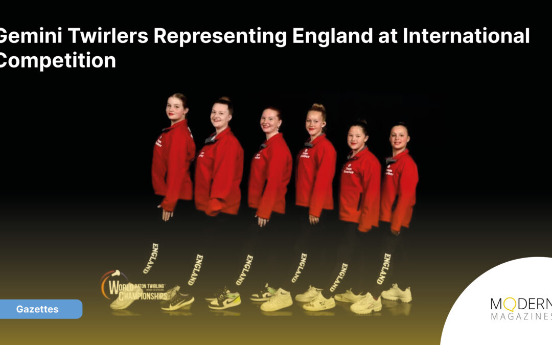 Gemini Twirlers Representing England at International Competition