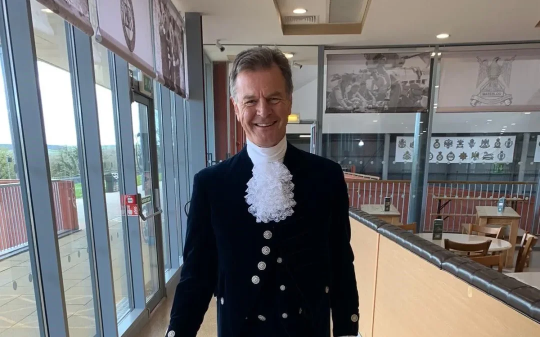 Home Library Volunteers Meet Dorset High Sheriff Anthony Woodhouse