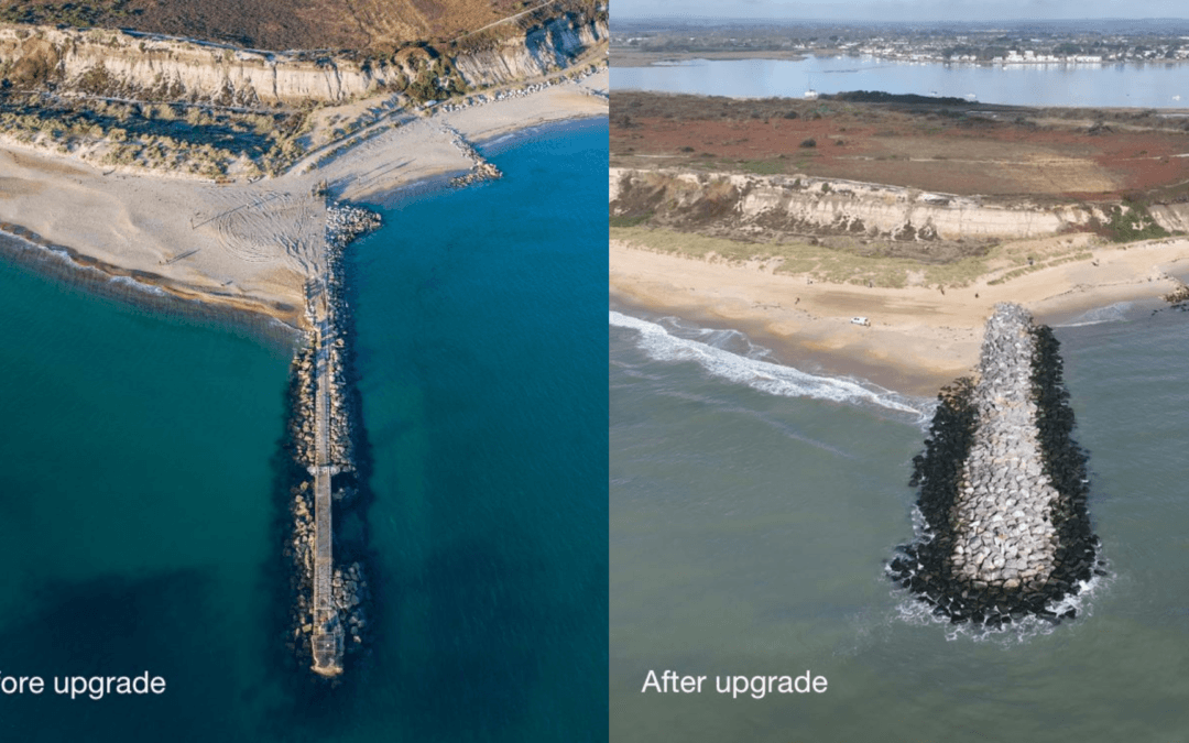 Upgrade of Hengistbury Head Long Groyne Complete