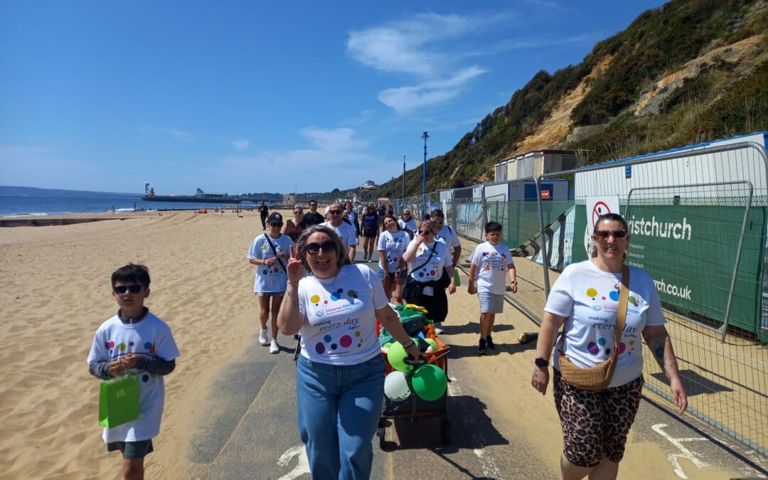 Lily’s Place sponsored walk for new bus