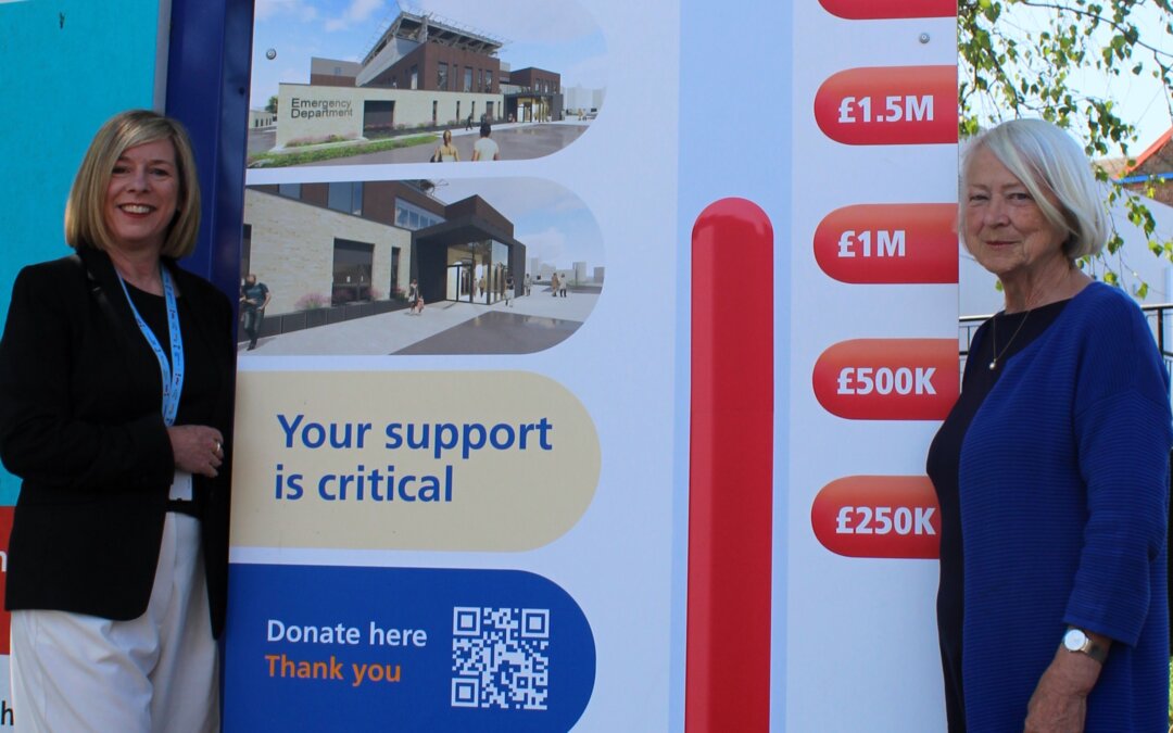 Charity Appeal reaches £1M fundraising milestone for new Emergency and Critical Care Unit