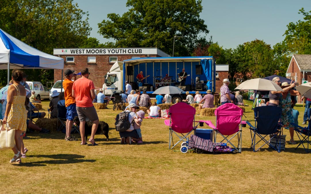 Community Spirit Shines at Westival in West Moors