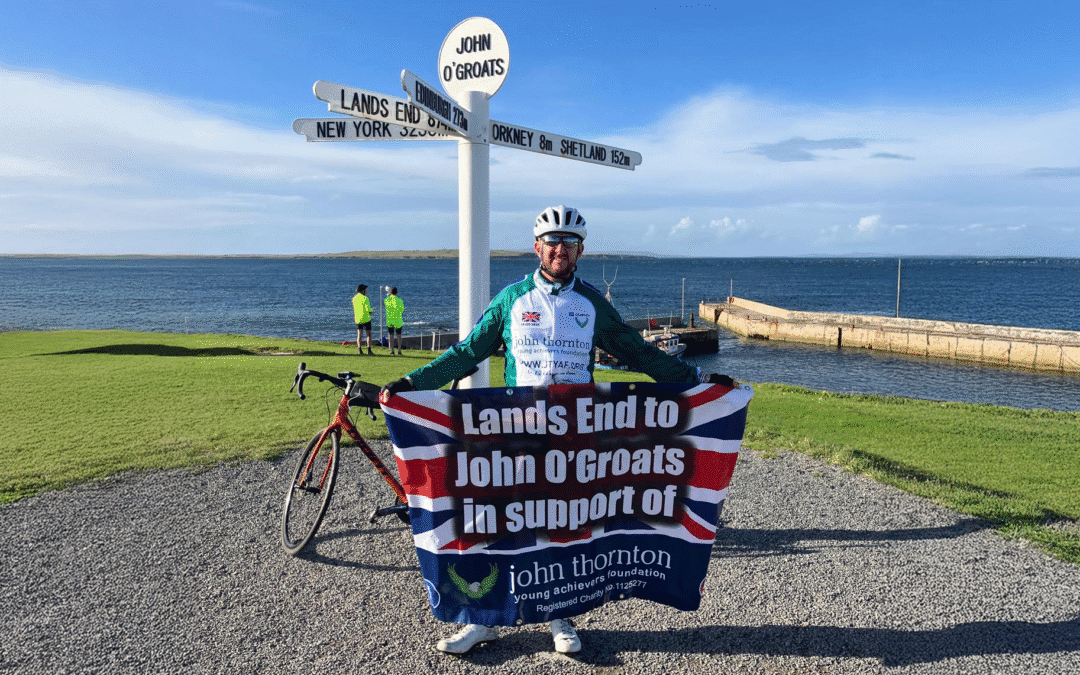 Dan’s Epic LEJOG Cycle Challenge: Six Days, 1,040 Miles, and £5,260 Raised
