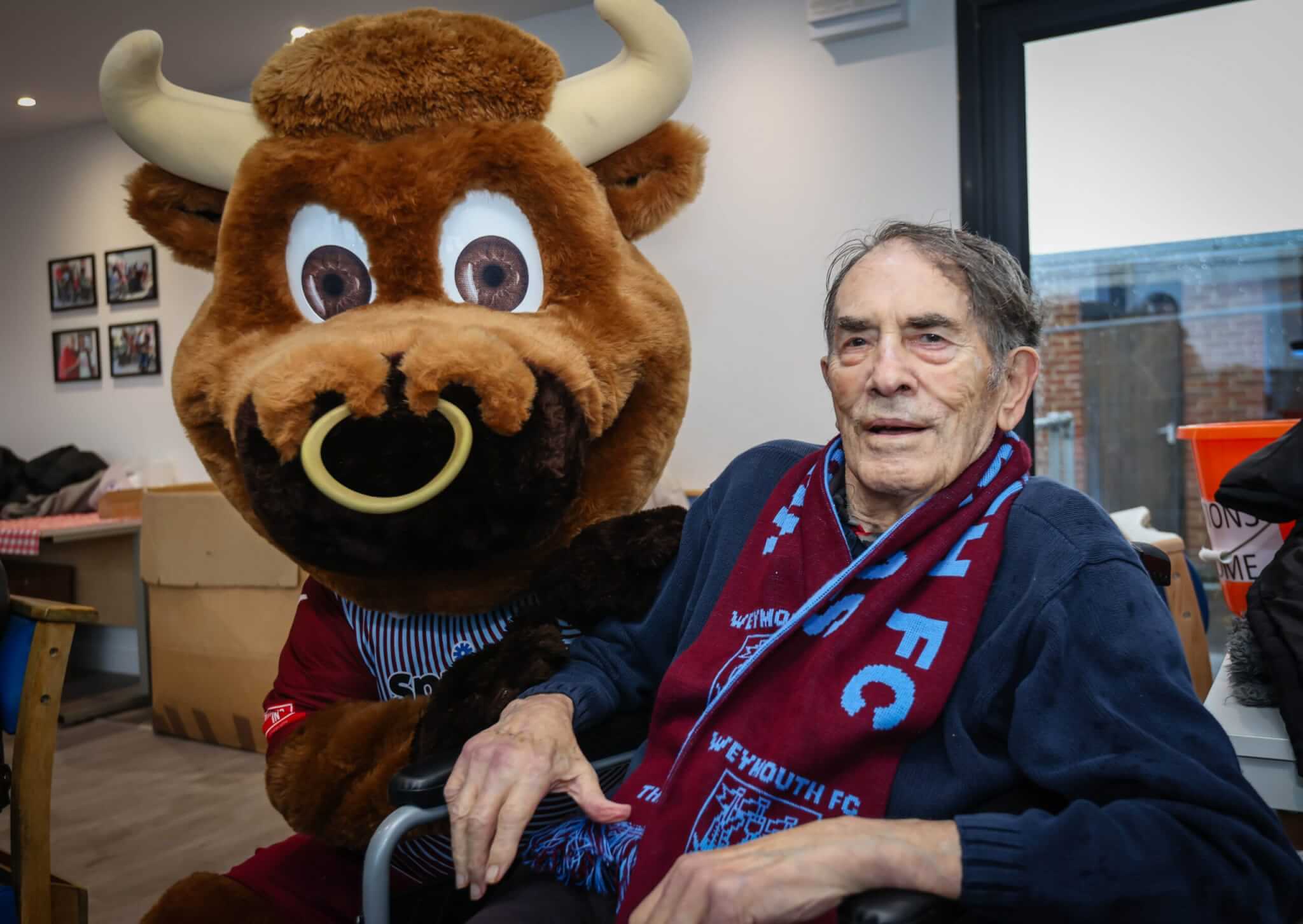 Lifelong fan’s wish come true as he returns to beloved Weymouth Football Club