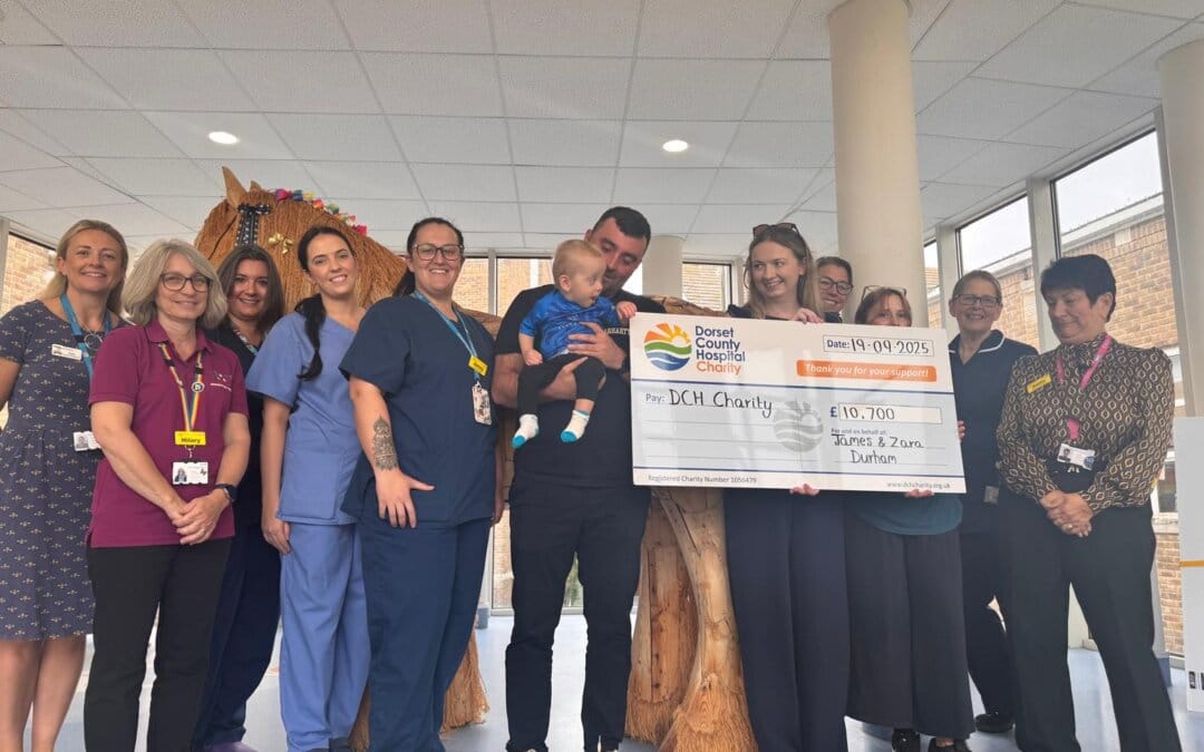 Community Fundraisers Raise £10,700 for Dorset Hospital Baby Unit
