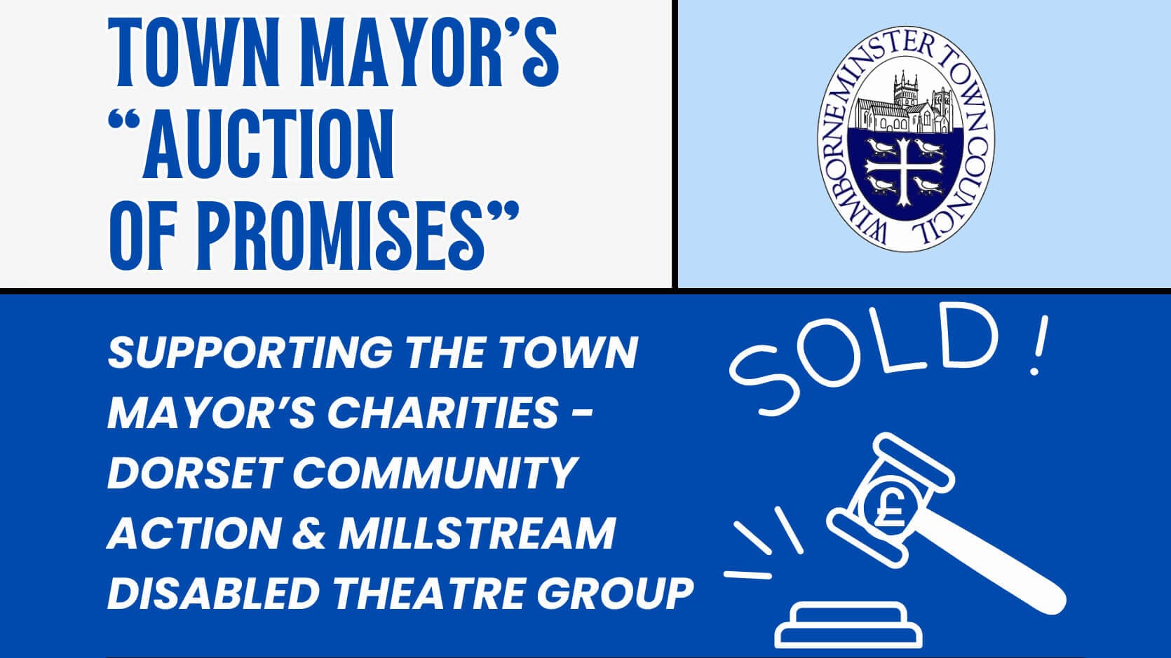 Mayor’s Charity Auction of Promises to Raise Funds for Local Causes