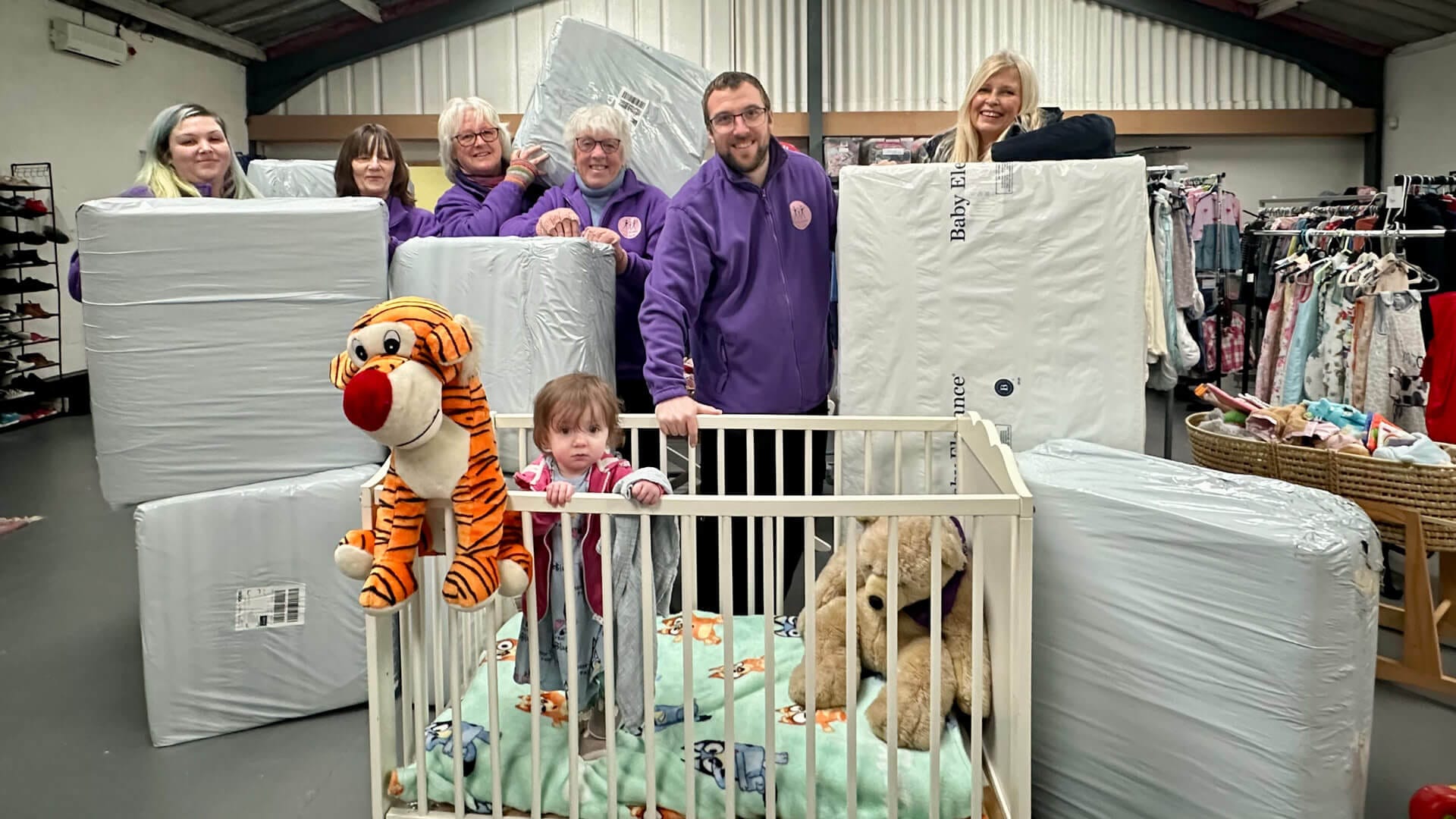 DJ Property £1,000 donation helps Family Matters provide safe sleeping essentials for local children in poverty