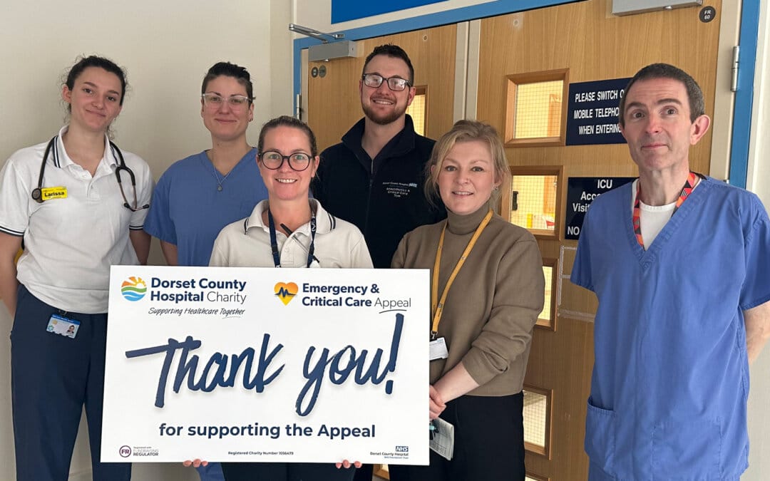 Dorset County Hospital Charity Appeal reaches £1.25 million