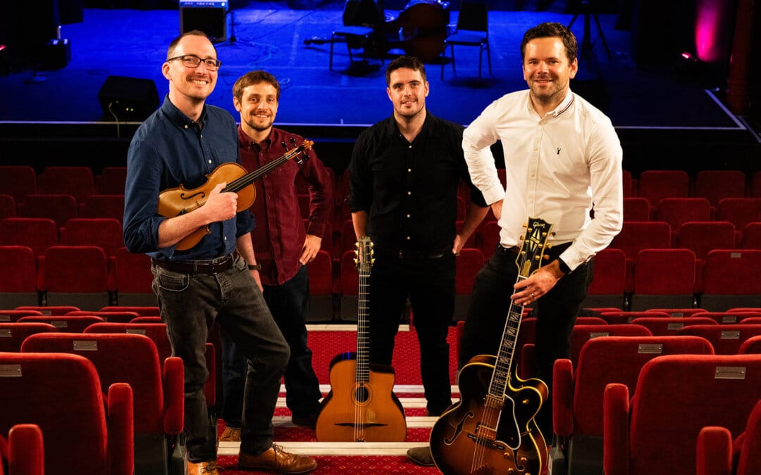 Swing from Paris bring Vintage Gypsy Jazz to Dorset This Spring