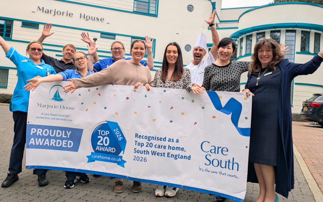 Marjorie House in Poole wins Top 20 Care Home Award for second year