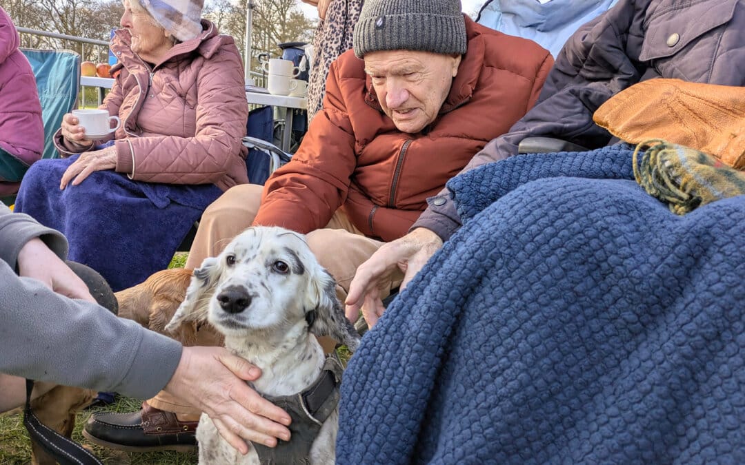 Care South Staff and Residents Enjoy Muddy Fun at Dog-Themed Fundraiser in Poole
