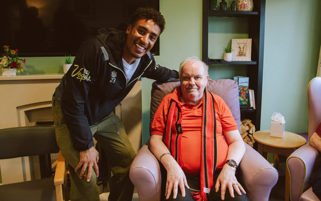Care Home Resident Celebrates Football Dream with AFC Bournemouth Visit