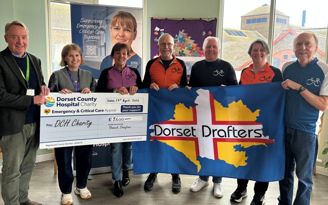 Dorset Drafters raise £3,600 for Dorset County Hospital