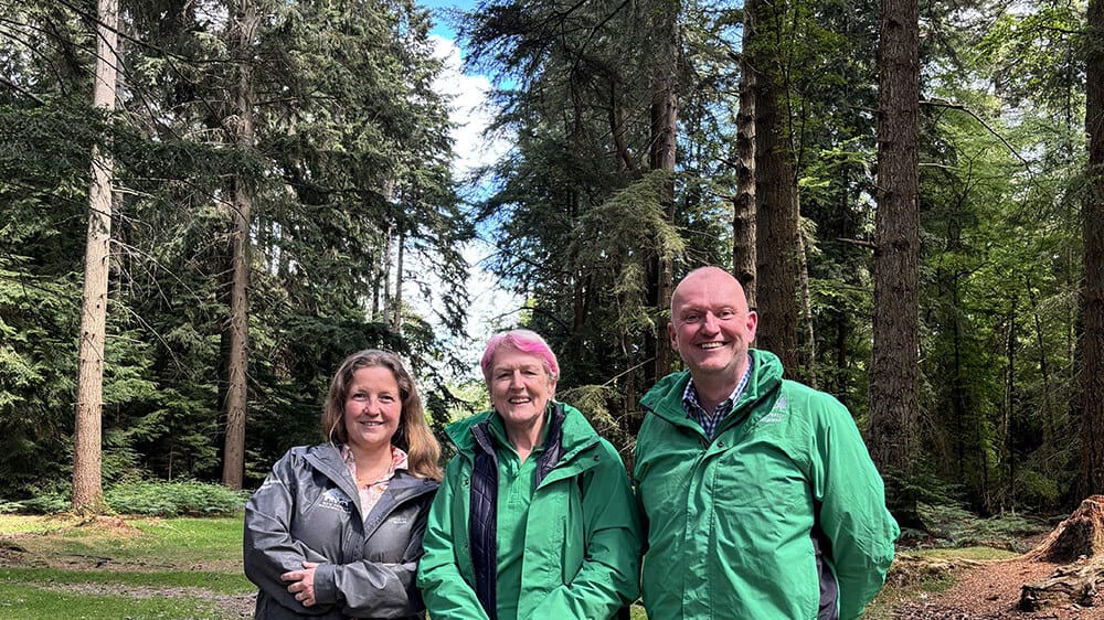 Forestry Commission Chair visits New Forest National Park