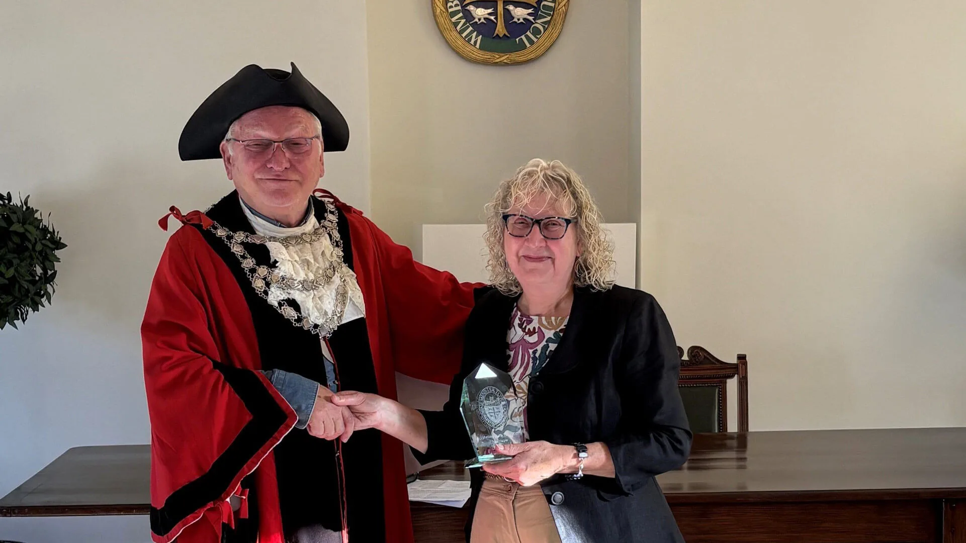 Wimborne Volunteer Honoured with Volunteer of the Year Award