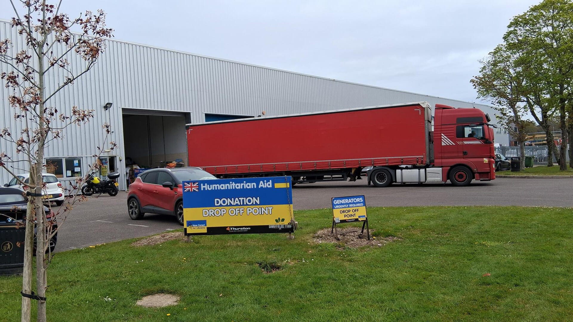 New Forest Businesses Urged to Sponsor Life-Saving Aid Shipments to Ukraine