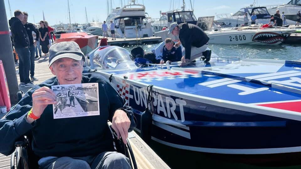 Retired Powerboat Racer Relives Racing Days Thanks to Care Home Initiative