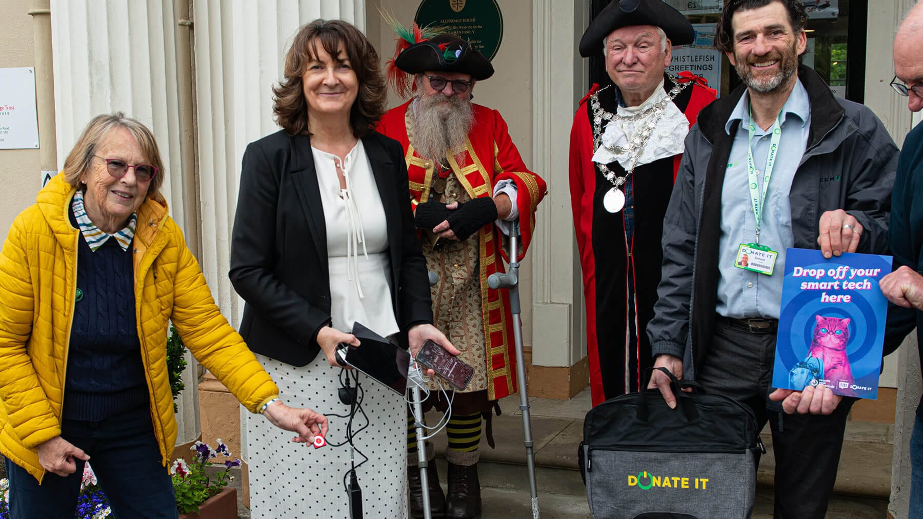 Allendale House DonateIT hub up and Running