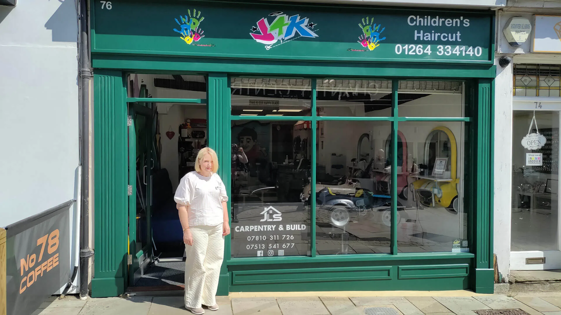 Grant Gives Andover Children’s Salon a Fresh New Look